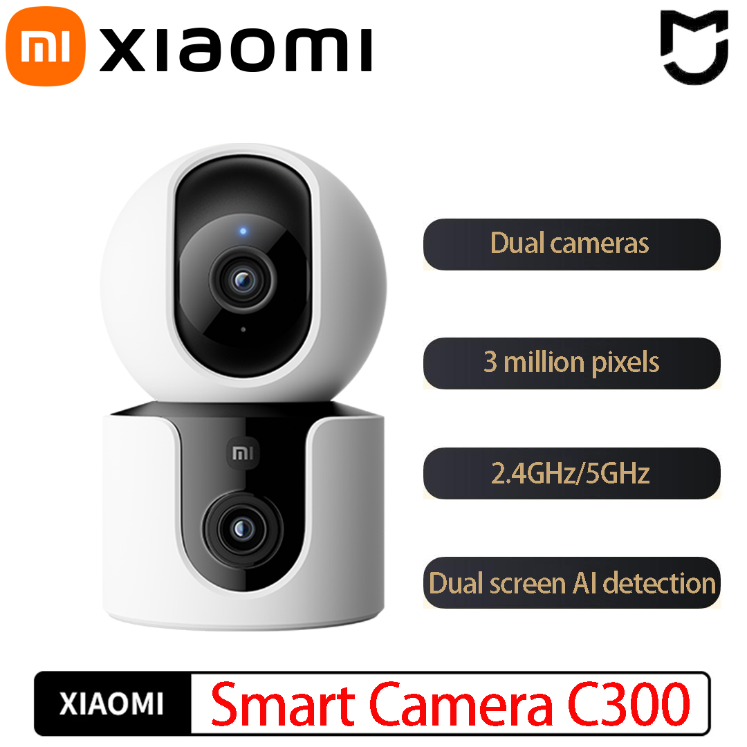 Home Security Camera Xiaomi Mi 360 - Xiaomi C300 スマートカメラ デュアルレンズ PTZ 360