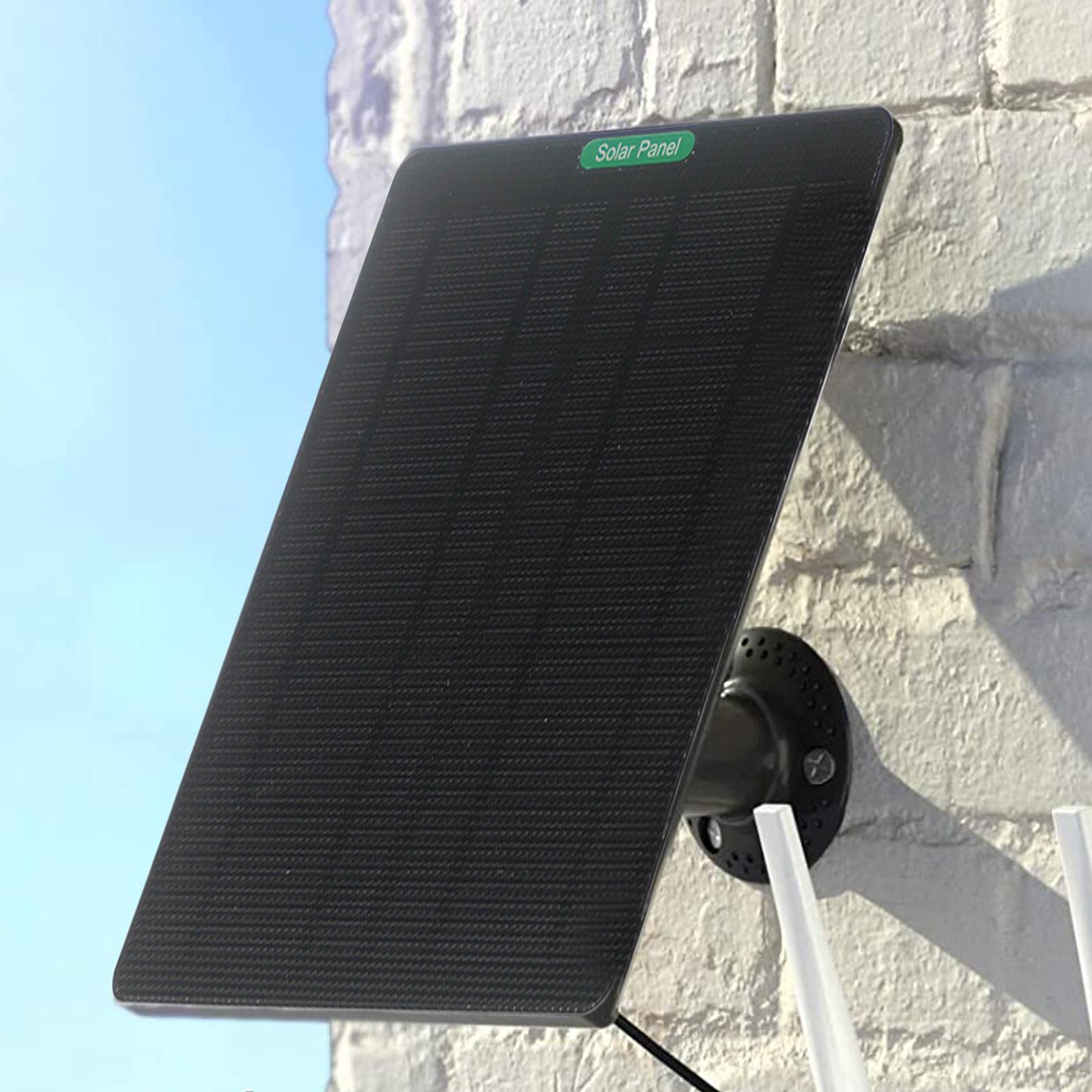 Home Security Ring Camera - ドアベルソーラー充電器セキュリティカメラ太陽光発電充電器 50 ワットドアベル充電アクセサリー寮ホームアパートストア
