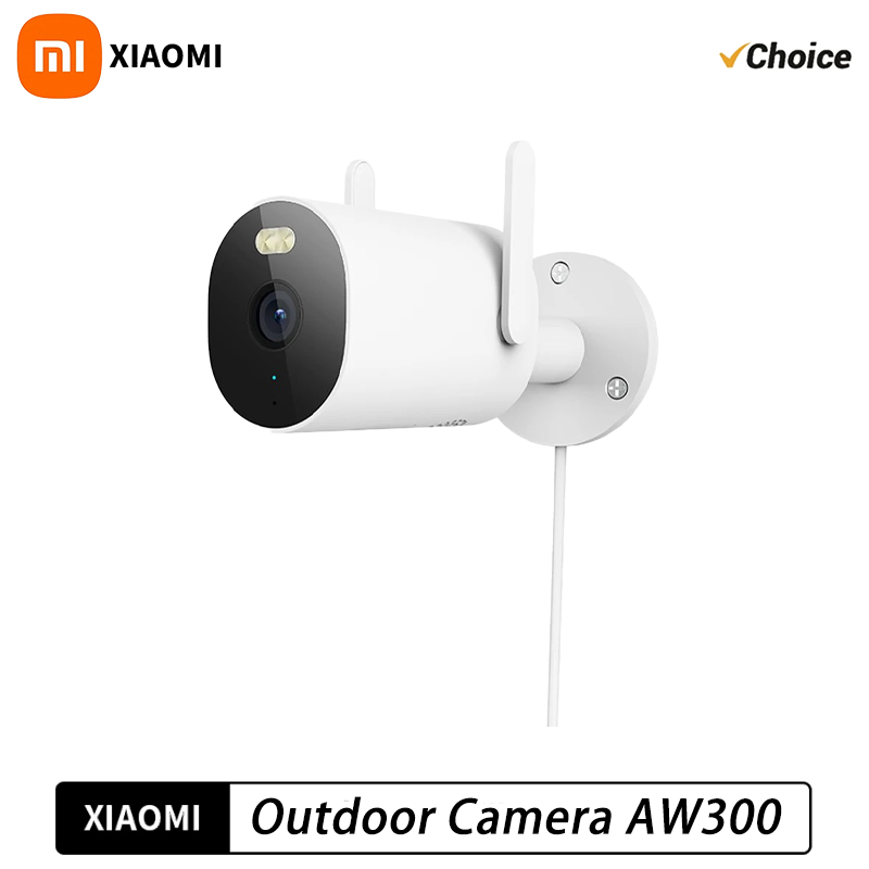 Home Security Camera Xiaomi - Xiaomi屋外カメラAW300 IP66 2K IP66フルカラーナイトビジョンホームカメラビデオ監視IPカメラ検知セキュリティMI CN