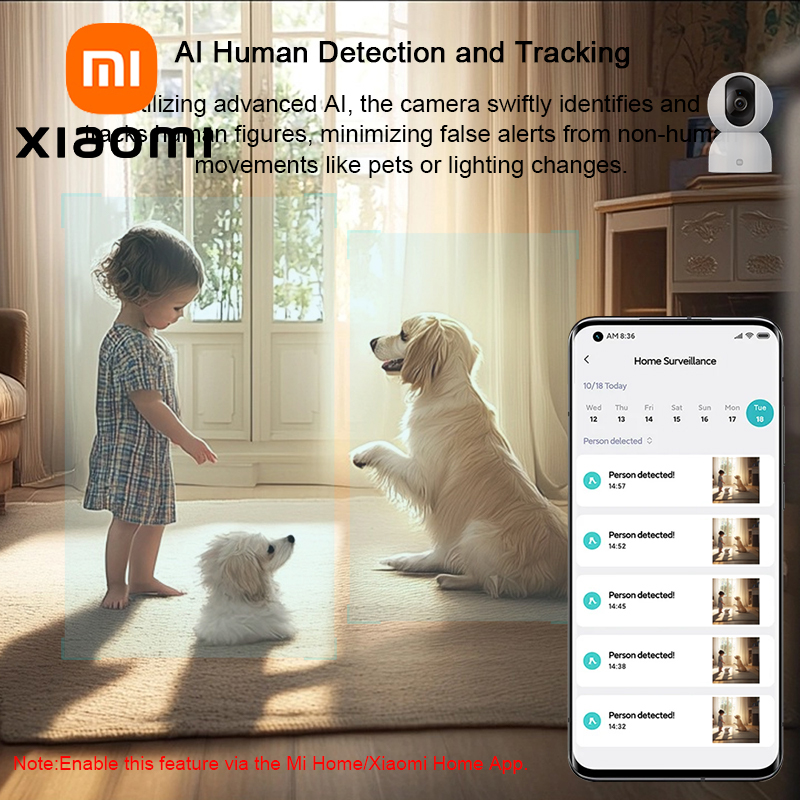 Home Security Camera Xiaomi Mi 360 - XIAOMI ホームセキュリティ インテリジェント Wifi カメラ 2