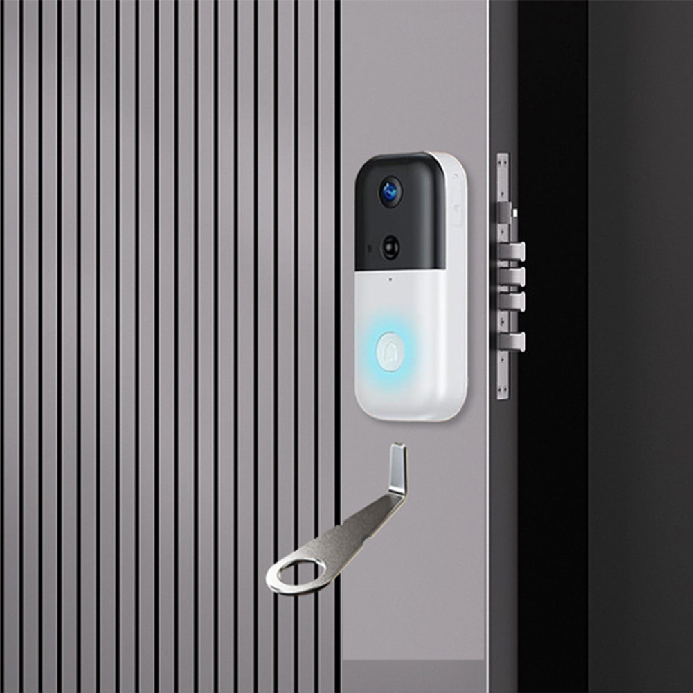 Home Security Video Cameras - シルバービデオドアベルキー リングカメラ用安全取り外しツール ステンレス鋼開口装置 スマートホームパーツ