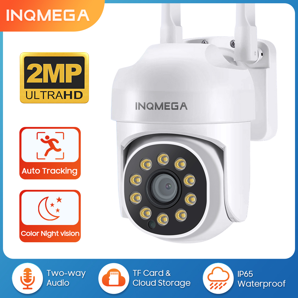 Home Security Ai - 屋外IP監視カメラWiFiHD 1080p,ワイヤレスセキュリティデバイス,人間検出付き,cctv,家庭用および屋外用