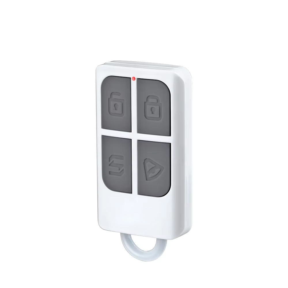 Home Security Devices - RC531 ワイヤレスポータブルリモコン 4ボタンキーチェーン WIFI GSM PSTN