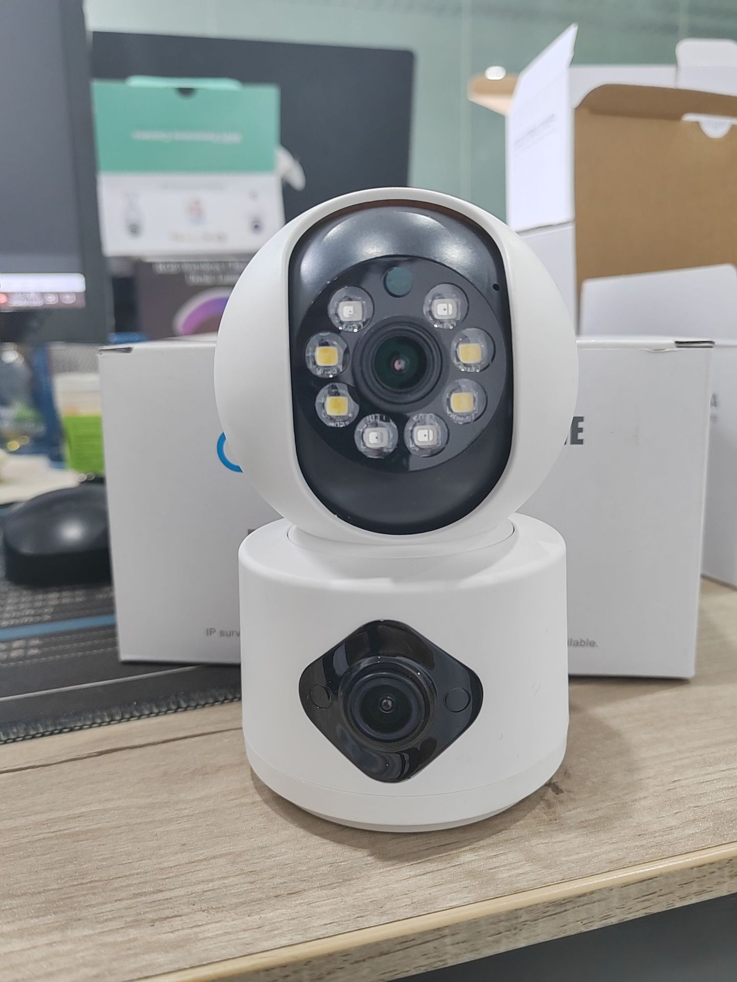 Home Security Ai - YI Lot APP 4MP デュアルレンズ フルカラー