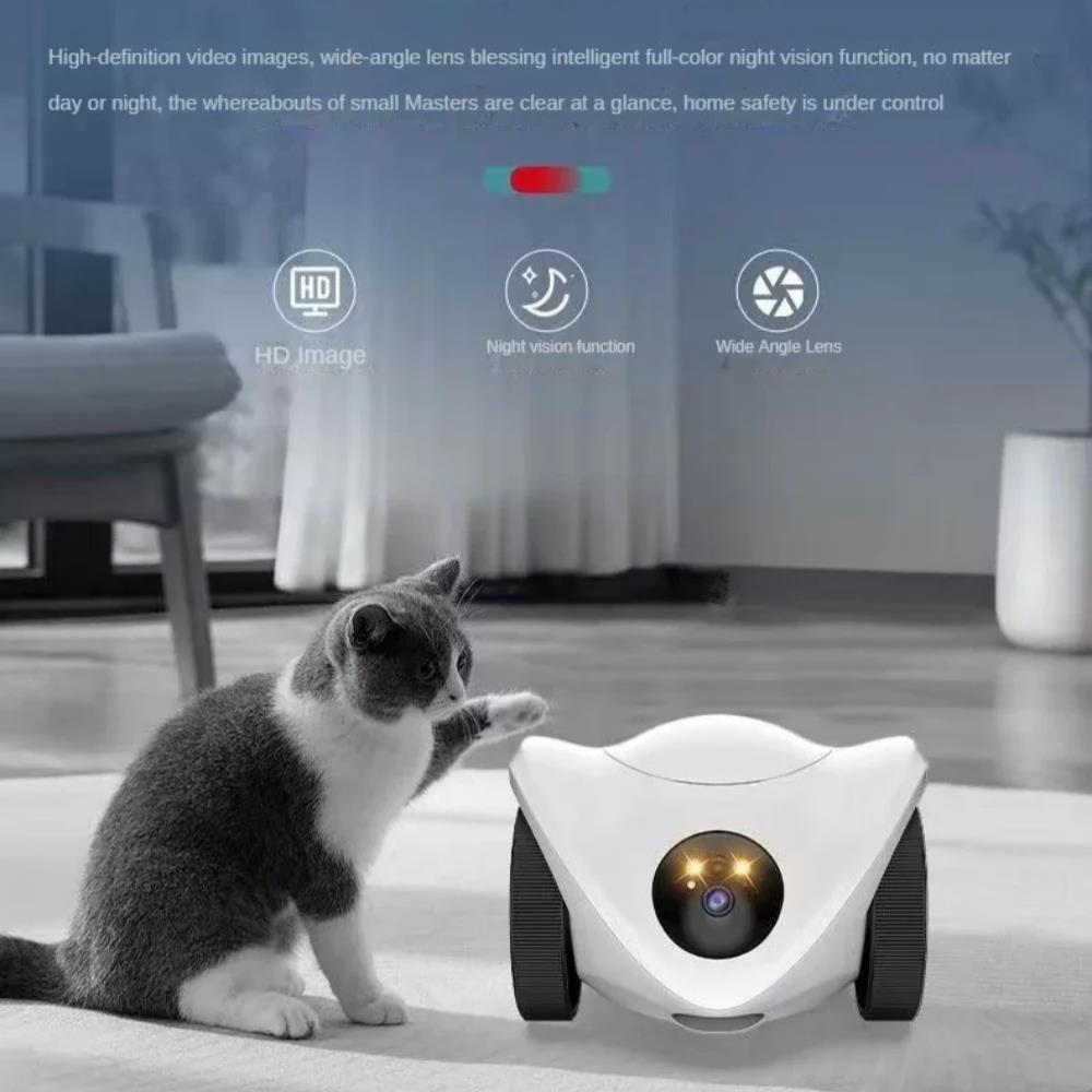Home Security Robot Dog - ペットロボットカメラ 2MP HD Wifiカメラ 動体検知 双方向音声
