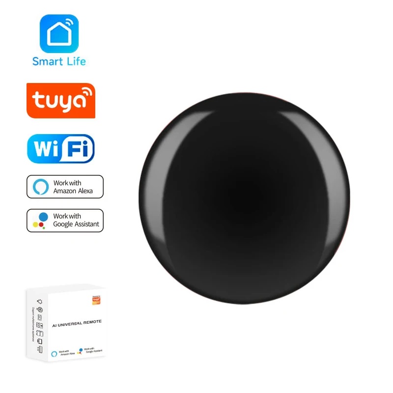 Home Security Devices - Tuya WiFi IR リモコンスマートホームユニバーサル赤外線コントローラ Alexa Google