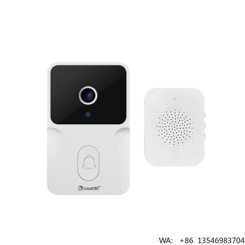 Home Security Ring Camera - スマートホームセキュリティインターホン WiFi ビデオドアベル ワイヤレスカメラ IR アラーム