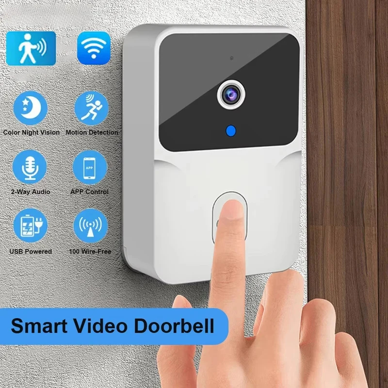 Home Security Prices - スマートホーム WiFi ビデオドアベル ワイヤレス電話 双方向インターホンシステム IR