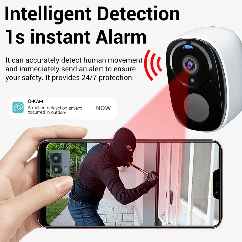 PEGATAH 2K 4G/Wifi バッテリーカメラ 屋外 - Home Security Ai のレビューと価格