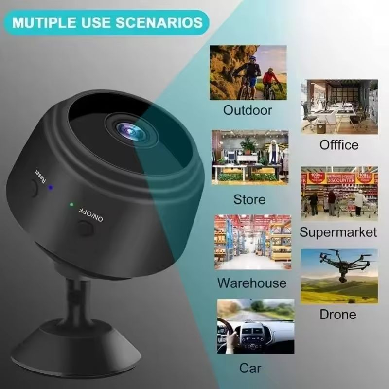 1080P HD WiFiミニカメラ ワイヤレス暗視機能付き - Home Security Prices のレビューと価格