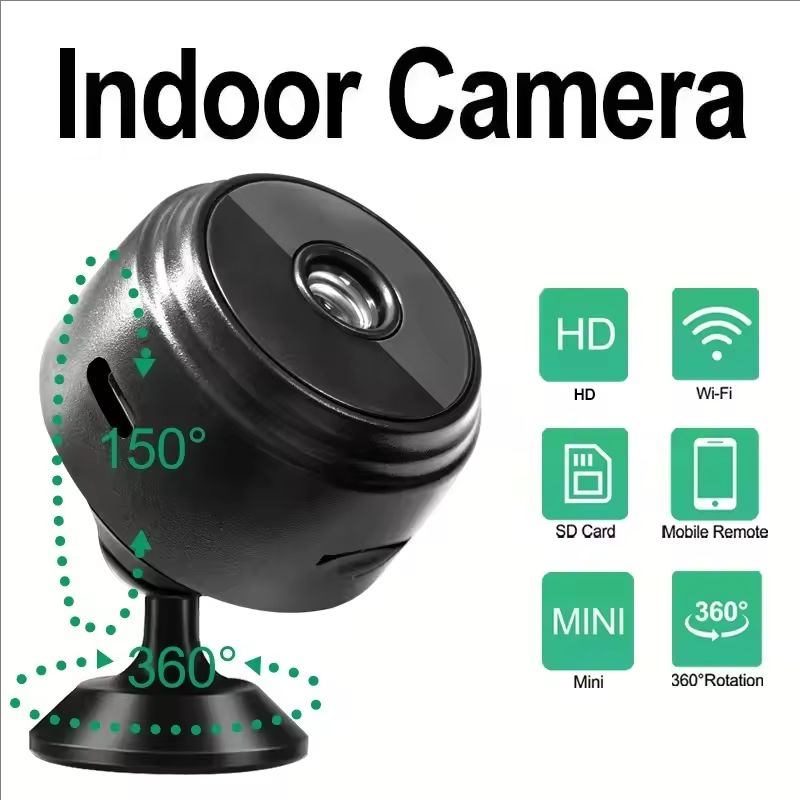 1080P HD WiFiミニカメラ ワイヤレス暗視機能付き - Home Security Prices のレビューと価格