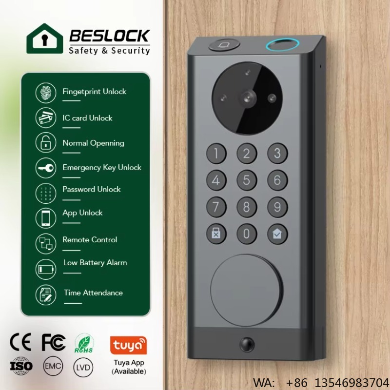 ANIS ワイヤレス電子エントリーキーレススマートドアロック - Home Security Features のレビューと価格
