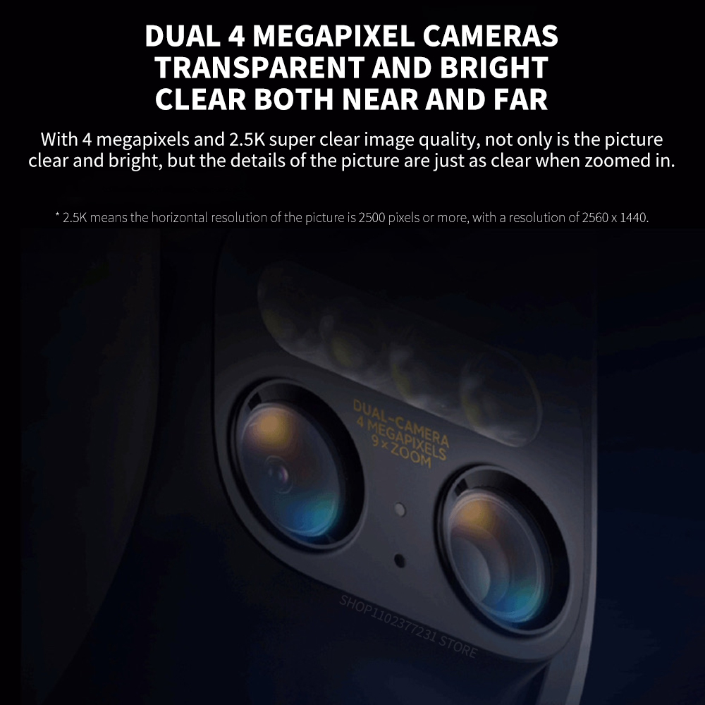 Xiaomi CW700S屋外カメラ 2.5K 9倍ズーム  - Home Security Camera Xiaomi のレビューと価格