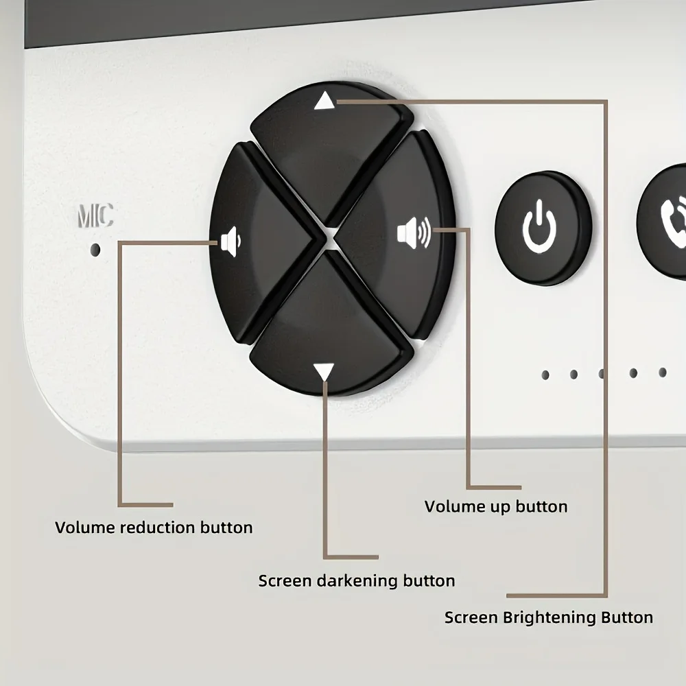 5インチスマートリングドアベルカメラ ワイヤレスビジュアルイ - Home Security Ring Camera のレビューと価格