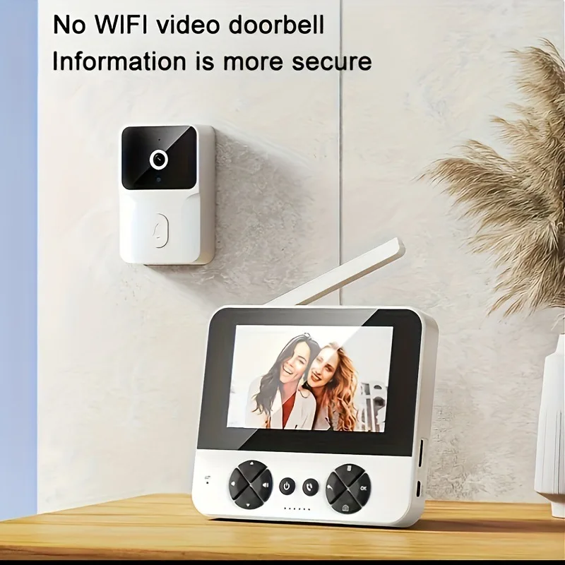 5インチスマートリングドアベルカメラ ワイヤレスビジュアルイ - Home Security Ring Camera のレビューと価格