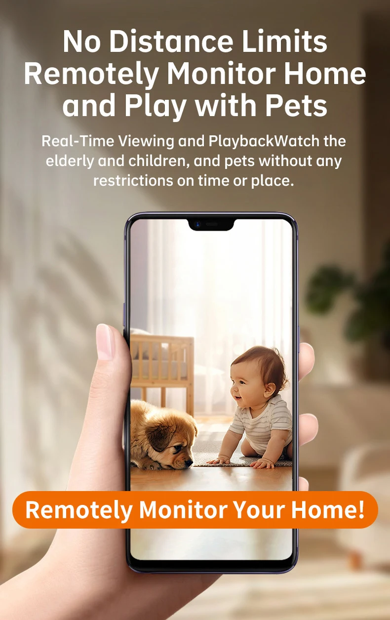 2MP 1080P Ubox APP スマートペットガーディ - Home Security Robot Dog のレビューと価格
