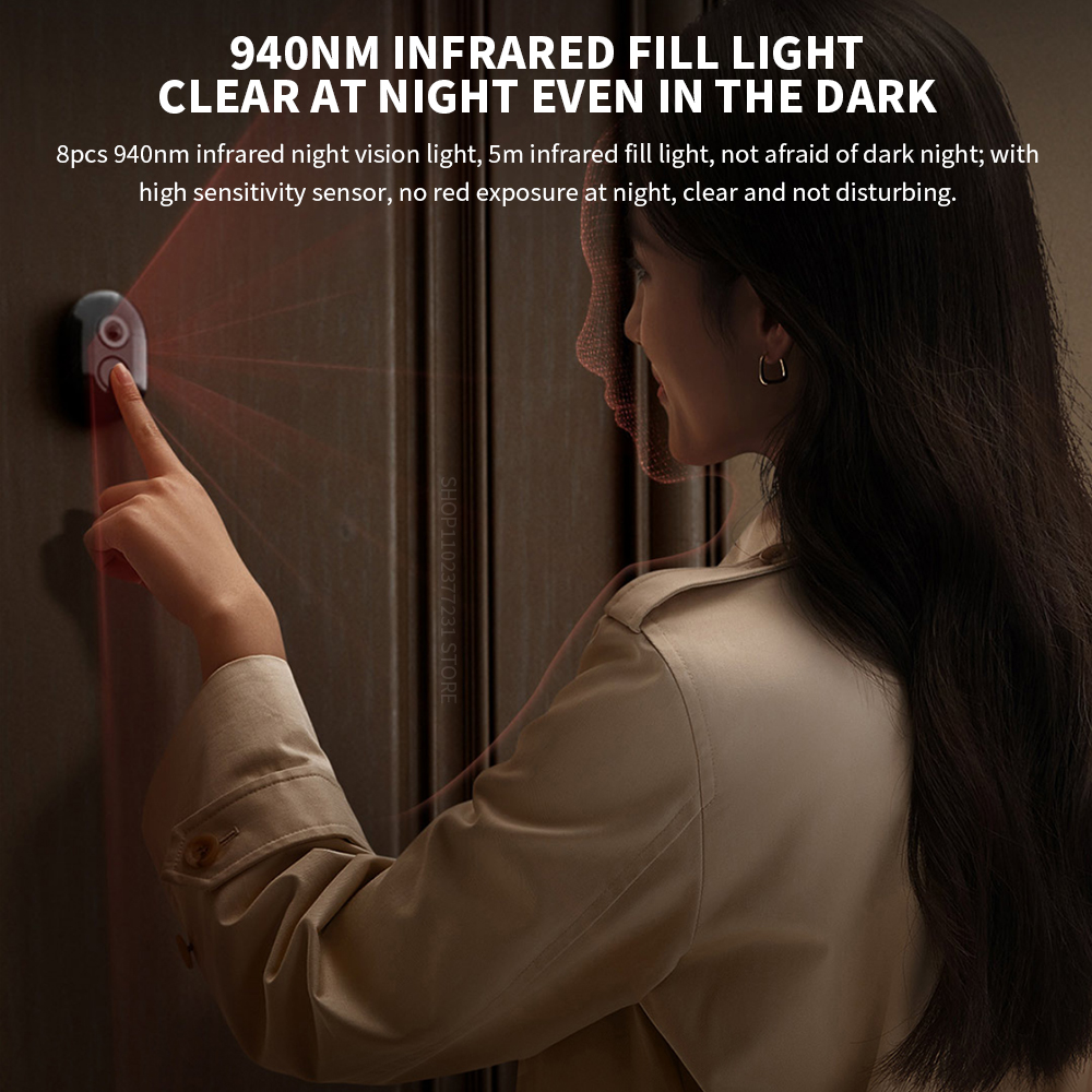 Xiaomi スマートキャットアイ 2 WiFi ワイヤレス - Home Security Camera Xiaomi のレビューと価格