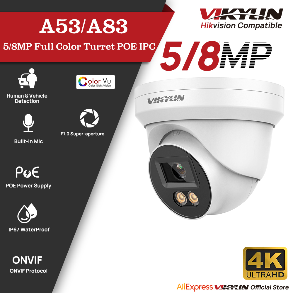 VIKYLIN 5/8MP HD IP セキュリティカメラ  - Home Security Service のレビューと価格