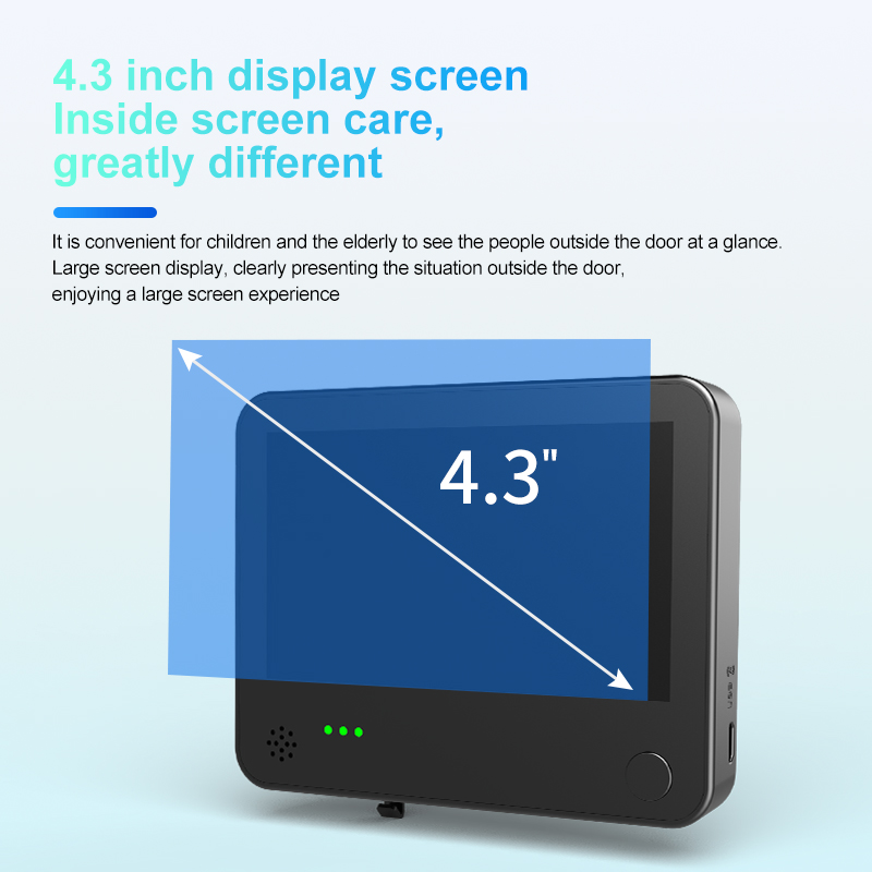 Danmini 4.3インチ 2K スマートライフ WiFi - Home Security Video Cameras のレビューと価格