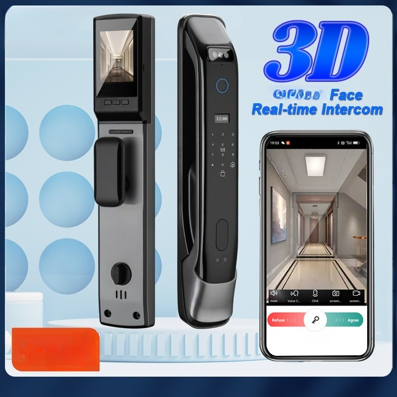XSDTS DF03 3D顔認証 Wi-Fiリモートコントロ - Home Security Doors のレビューと価格