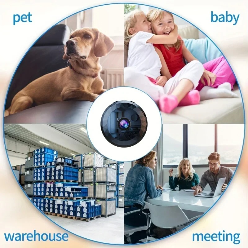 4KミニWiFiカメラ ワイヤレスセキュリティHDベビーモニ - Home Security Ai のレビューと価格