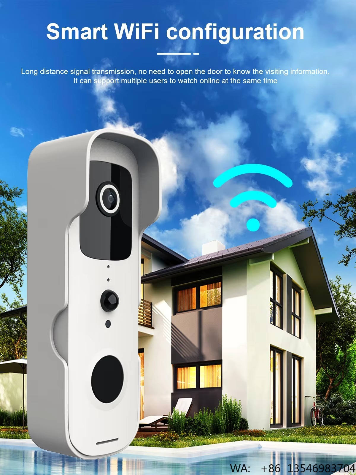 VESAFE卸売家庭用セキュリティスマートリングドアベルビデ - Home Security Ring Camera のレビューと価格