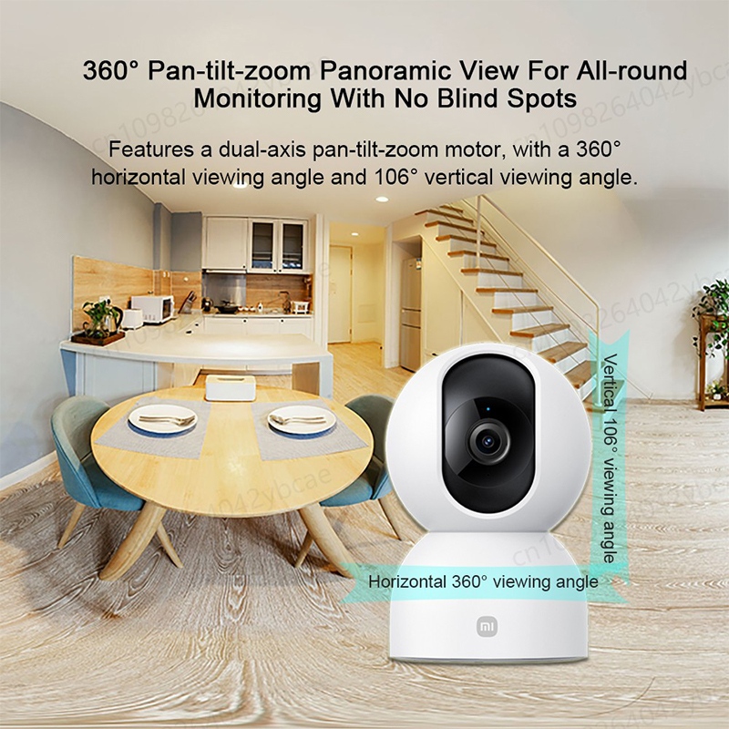 XIAOMI ホームセキュリティ インテリジェント Wifi - Home Security Camera Xiaomi Mi 360 のレビューと価格
