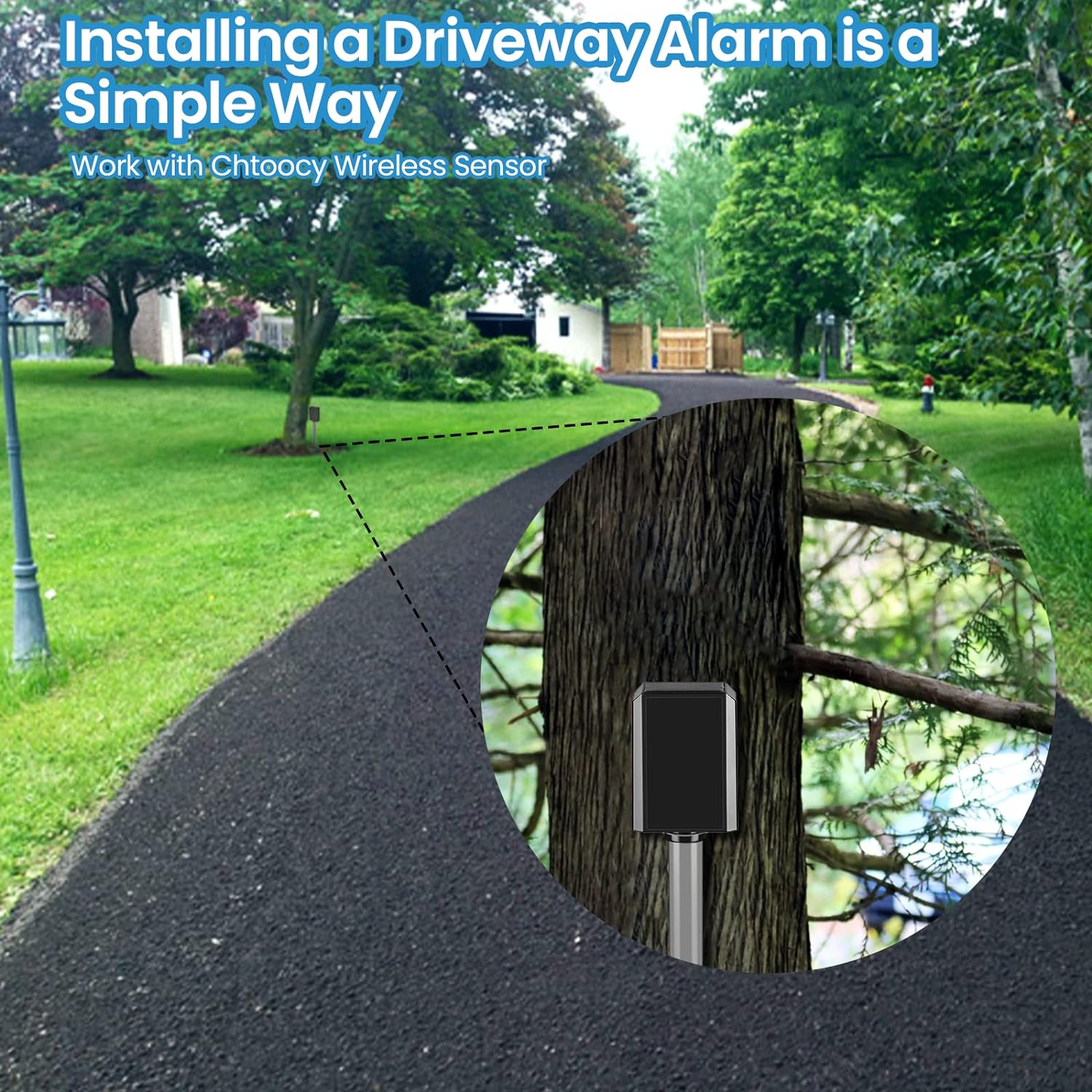 究極のホームセキュリティ長距離私道アラーム（車、動物、人を無 - Home Security Features のレビューと価格