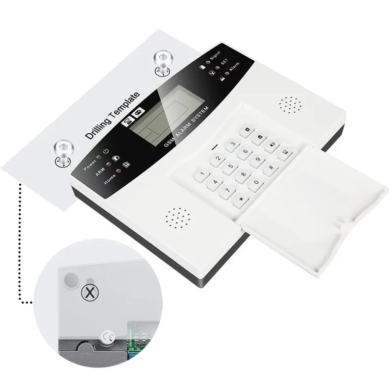 住宅盗難警報キット自動ダイヤル 120dB サイレンリモコン - Home Security Alarm のレビューと価格