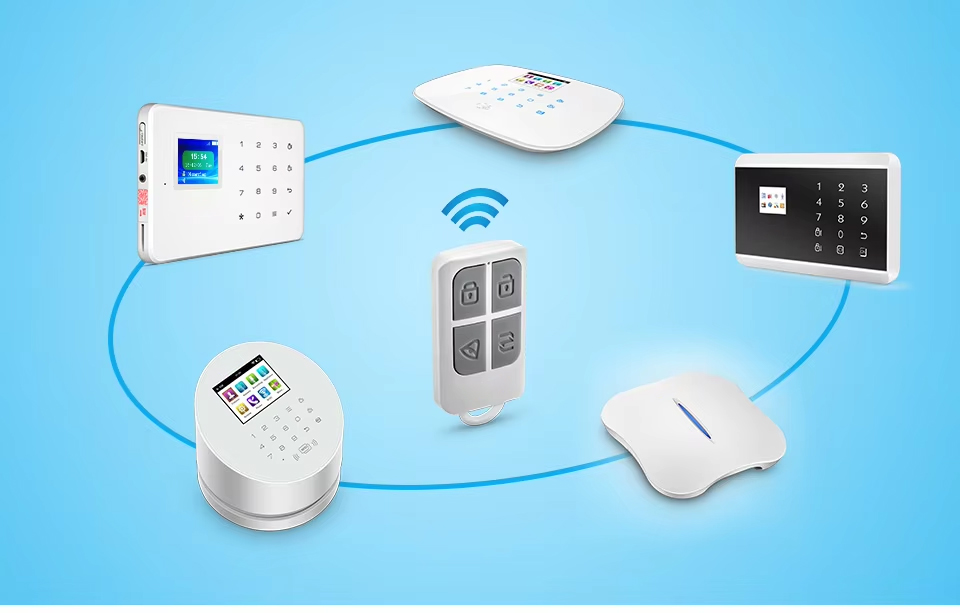 RC531 ワイヤレスポータブルリモコン 4ボタンキーチェー - Home Security Devices のレビューと価格