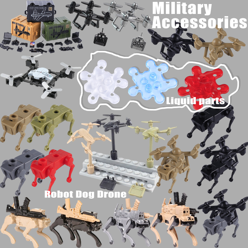 第二次世界大戦軍事アクセサリーUAVロボット犬ドローンビルデ - Home Security Robot Dog のレビューと価格
