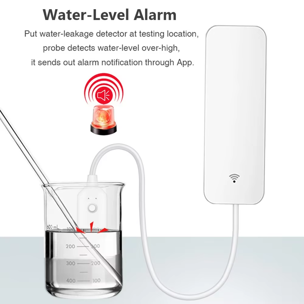 ZigBee WiFi 水漏れセンサー 洪水漏水警報器 Tu - Home Security Devices のレビューと価格