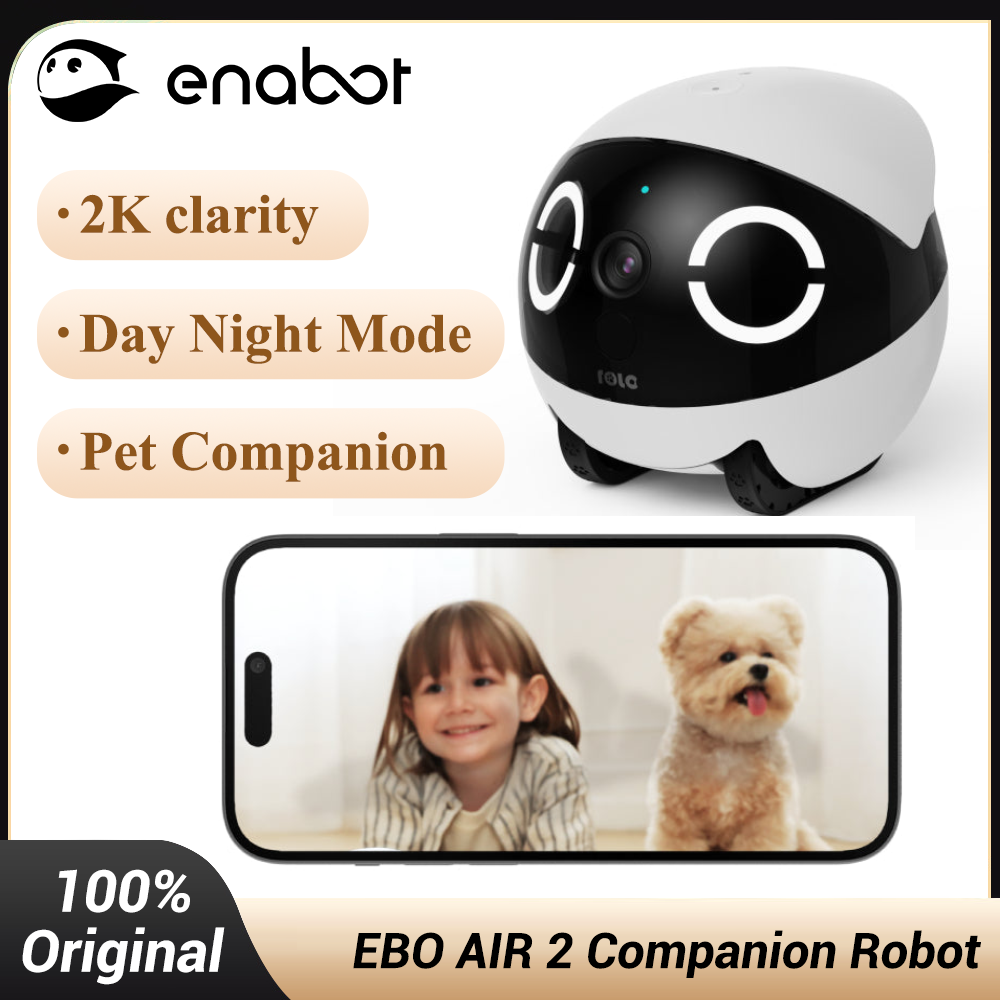 Enabot EBO AIR 2 コンパニオンロボット 2K - Home Security Robot Dog のレビューと価格