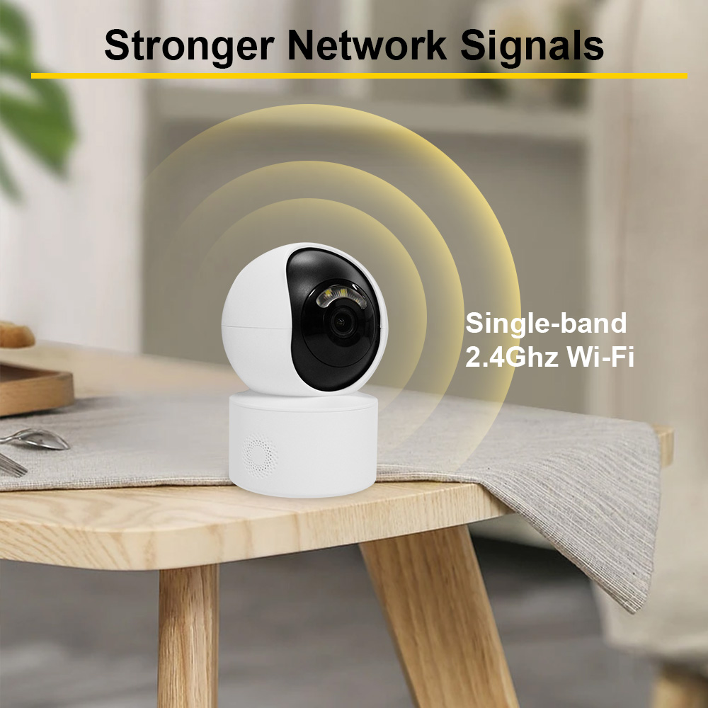 Yoosee 5MP WiFiセキュリティPTZ屋内IPカメ - Home Security Ai のレビューと価格