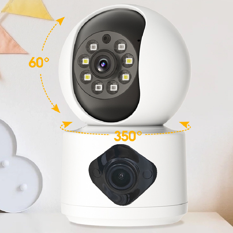 YI Lot APP 4MP デュアルレンズ フルカラー ワ - Home Security Ai のレビューと価格
