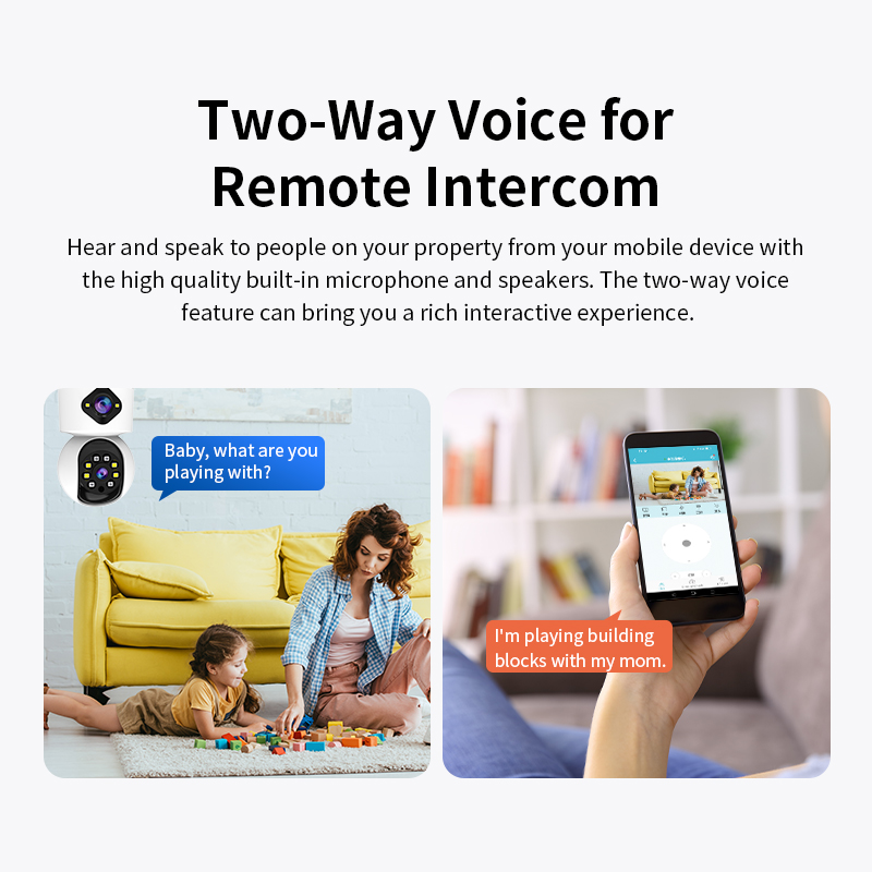 YI Lot APP 4MP デュアルレンズ フルカラー ワ - Home Security Ai のレビューと価格