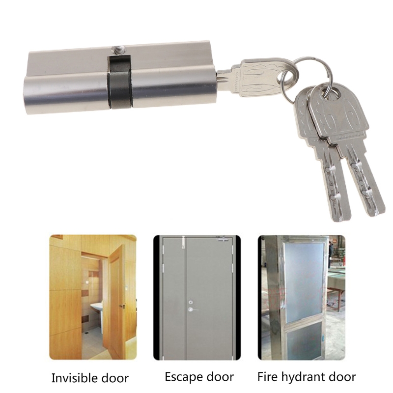 キー付きエントリードアロックシリンダーロックセット 3 キー - Home Security Doors のレビューと価格