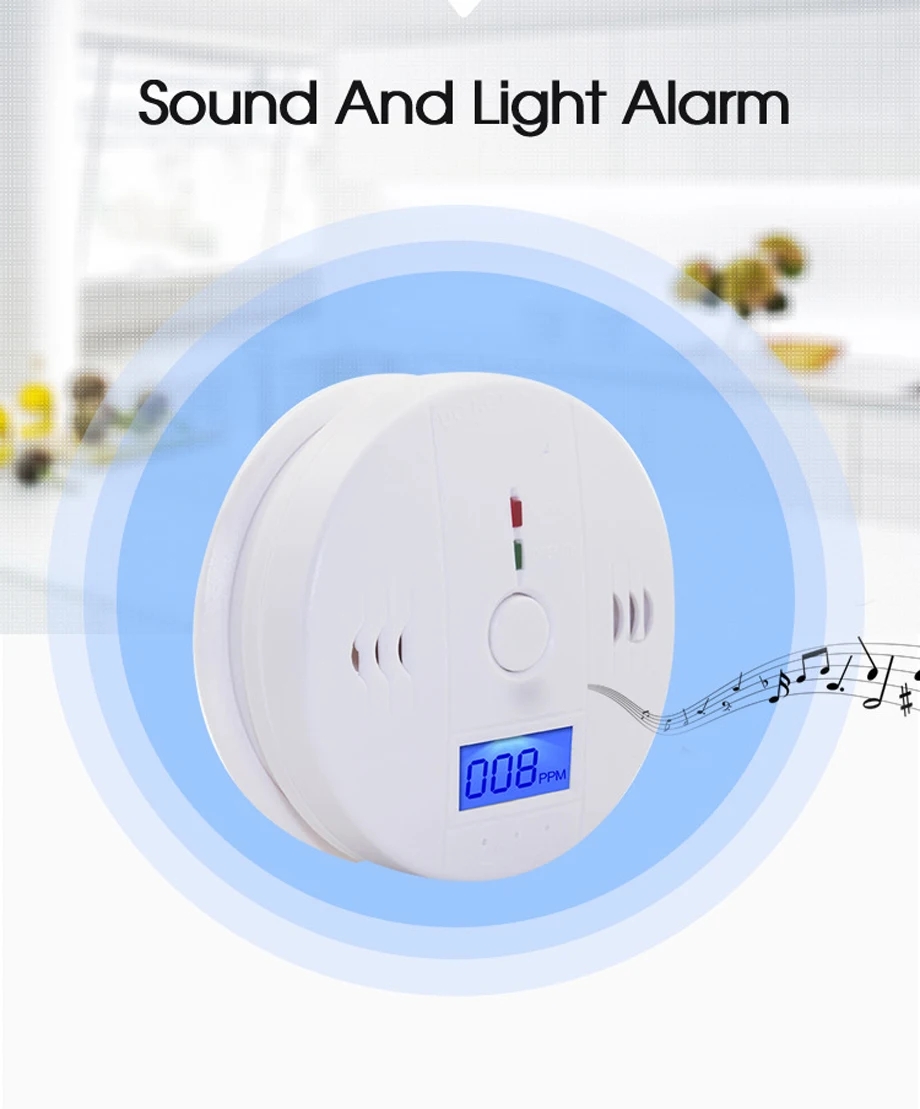Co Ppm 検出器警告サイレン警報一酸化炭素検出器サウンド - Home Security Alarm のレビューと価格