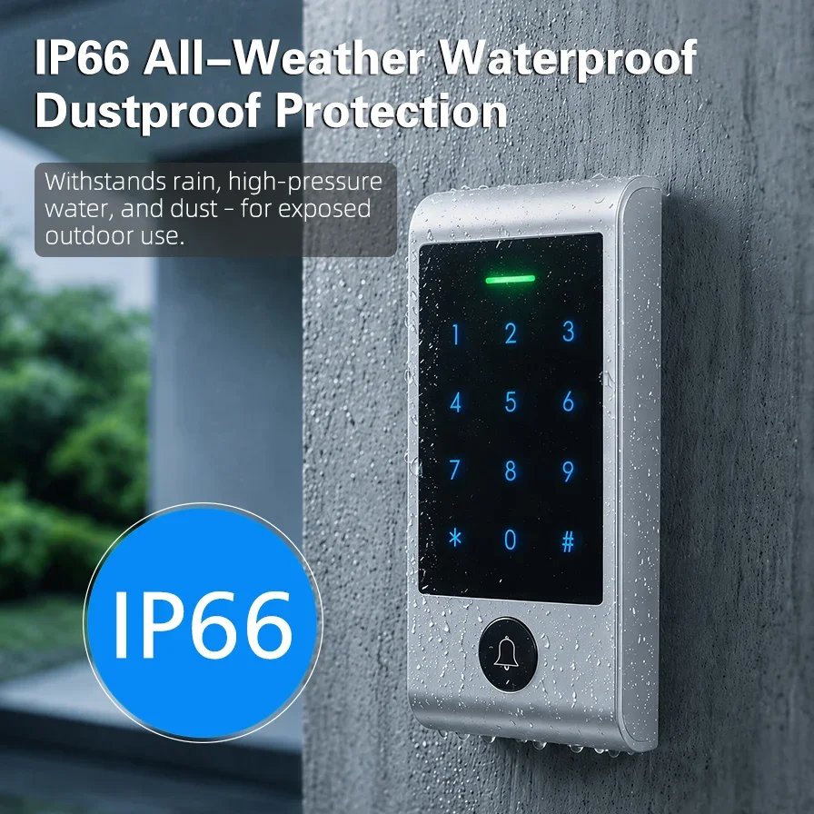 高度なWIFIリモートコントロールタッチキーパッドアクセスシ - Home Security Doors のレビューと価格