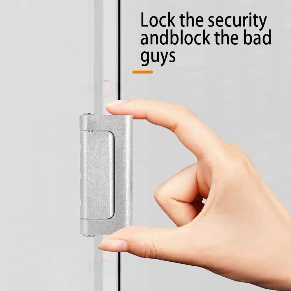 1pc 亜鉛合金盗難防止ドアラッチバックルロックセキュリティ - Home Security Doors のレビューと価格
