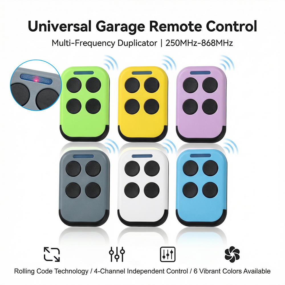 セキュリティローリングコードガレージドアオープナーリモコン  - Home Security Key Fob のレビューと価格
