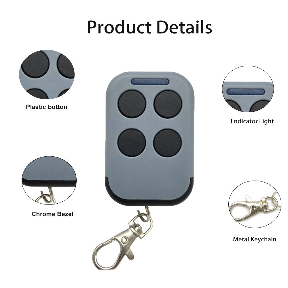 セキュリティローリングコードガレージドアオープナーリモコン  - Home Security Key Fob のレビューと価格