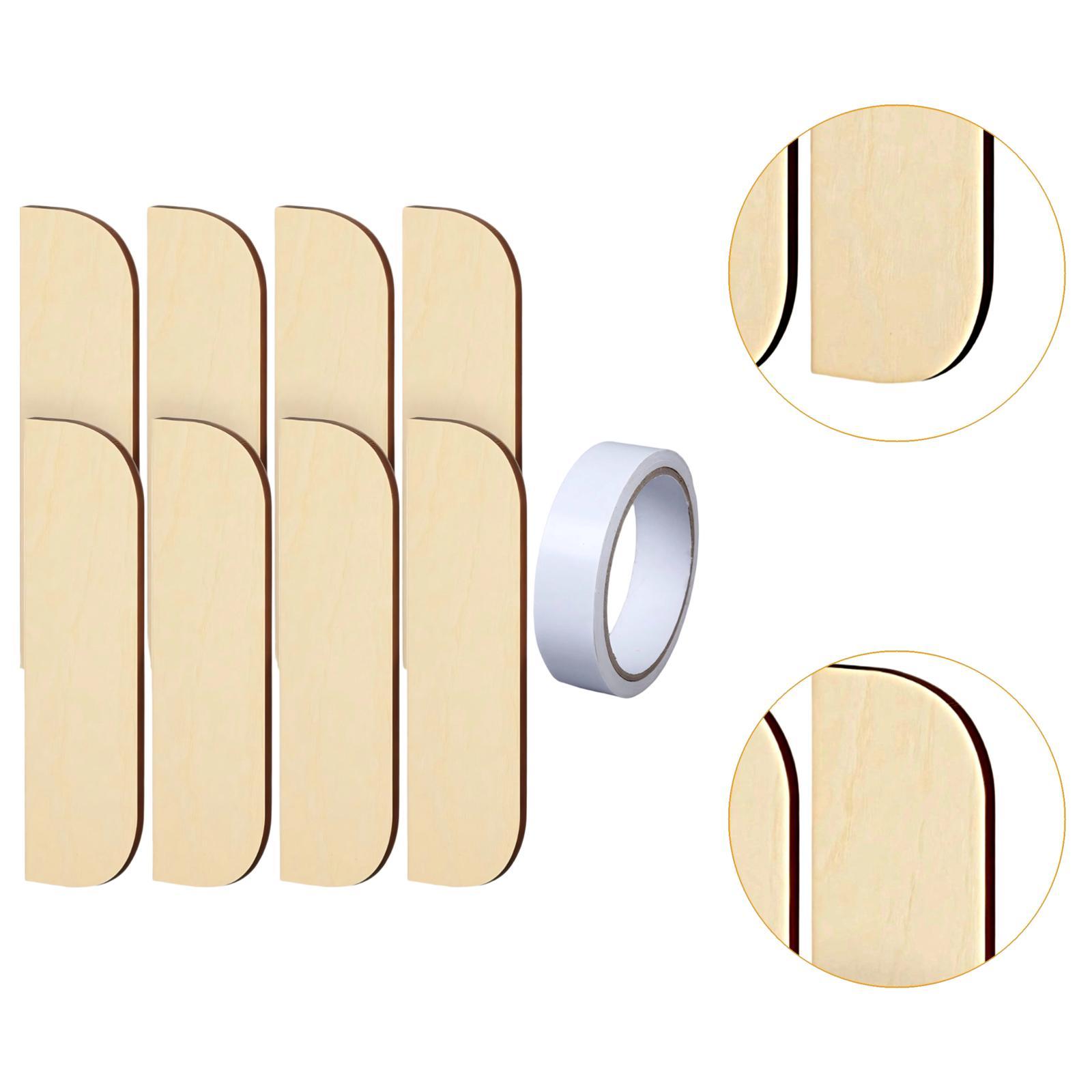 木製ヒンジ修理パネルキット、粘着テープ付き、キャビネット修理 - Door Reinforcer Kit のレビューと価格