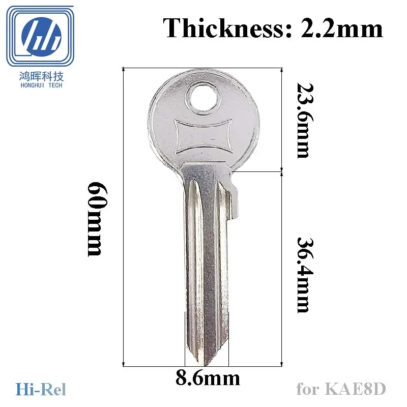 5-100個入り Kale KAE8D ブランクキー エンブ - Home Security Doors のレビューと価格