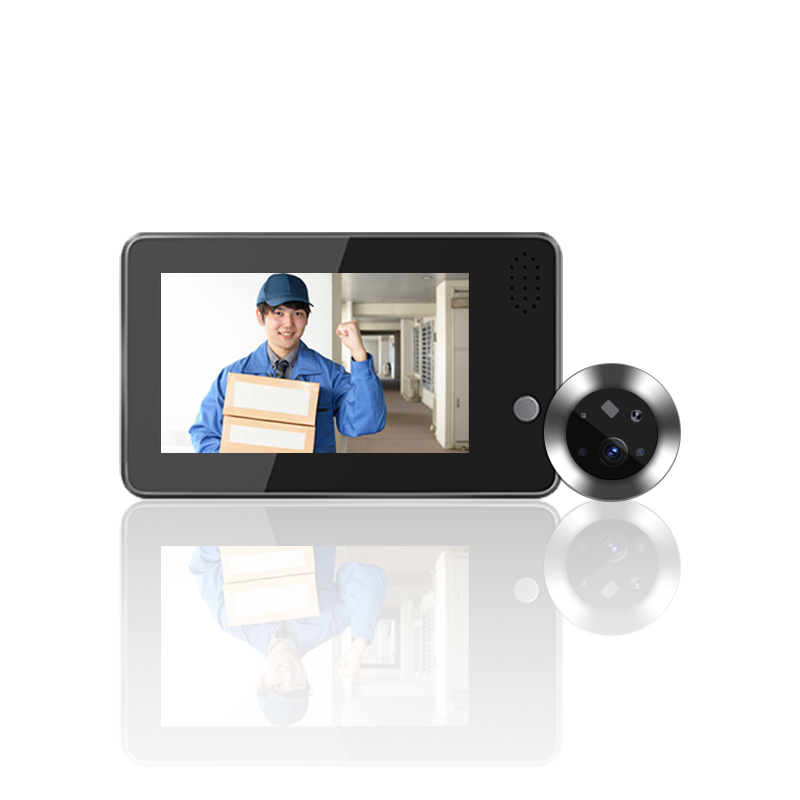4.3インチTuya Smartlife WiFiドアベルビ - Home Security Video Cameras のレビューと価格