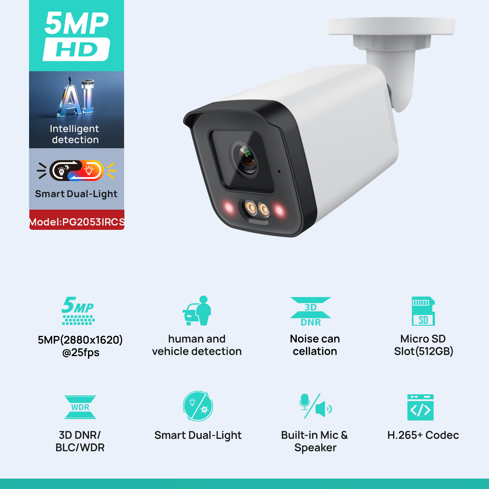VIKYLIN IP セキュリティカメラ 5MP スマートデ - Home Security Service のレビューと価格