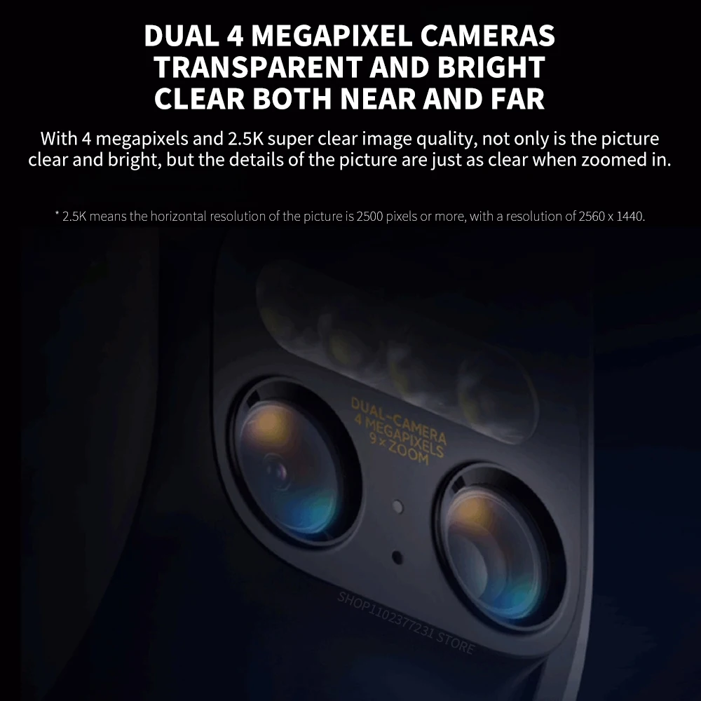 Xiaomi CW700S 屋外セキュリティカメラ 2.5K - Home Security Camera Xiaomi のレビューと価格