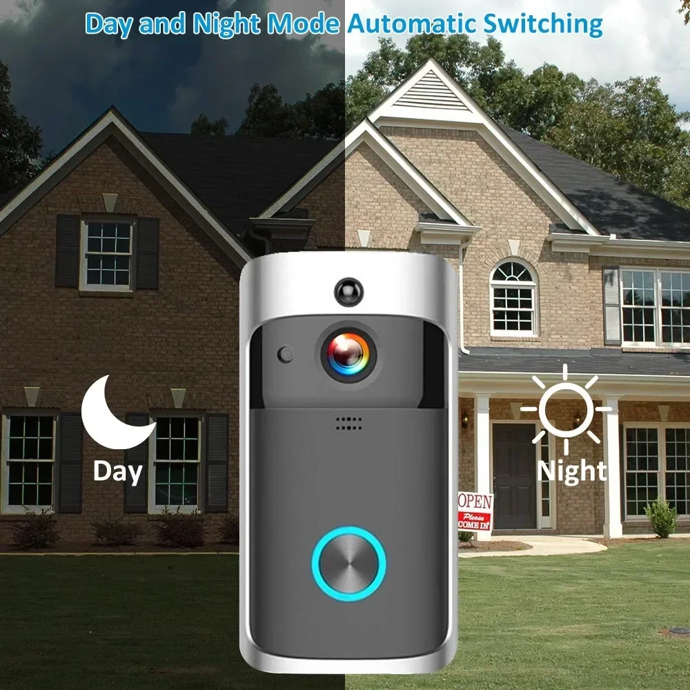 720P HD スマートホームワイヤレス WIFI ドアベル - Home Security Prices のレビューと価格