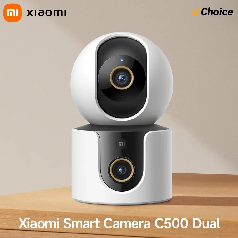新型XiaomiスマートカメラC500デュアルレンズ版4MP - Home Security Camera Xiaomi Mi 360 のレビューと価格