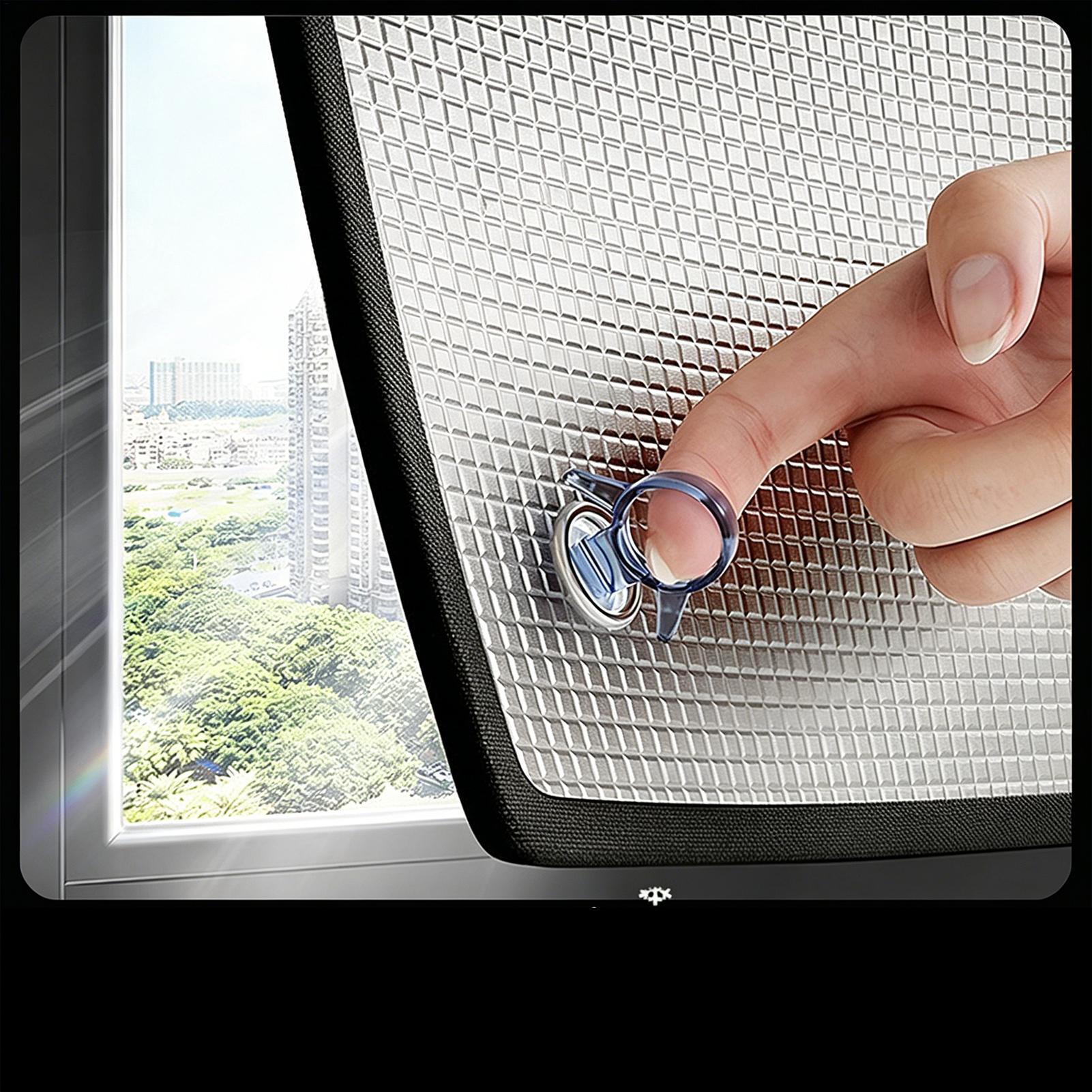 UV遮断ウィンドウフィルム 再利用可能 部屋を暗くする プラ - Home Security Panel のレビューと価格